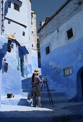 Morocco en Plein Air -  Sam Paonessa